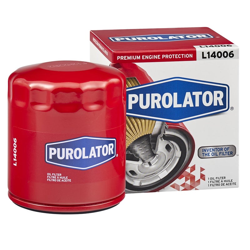 Purolator فلتر الزيت Purolator L14006 ذو الحماية الممتازة للمحرك متوافق مع شيفروليه سيلفرادو 1500، تاهو، سوبربان 1500، سيلفرادو 2500 HD، كورفيت، جي إم سي يوكون وسييرا 1500 - Image 1